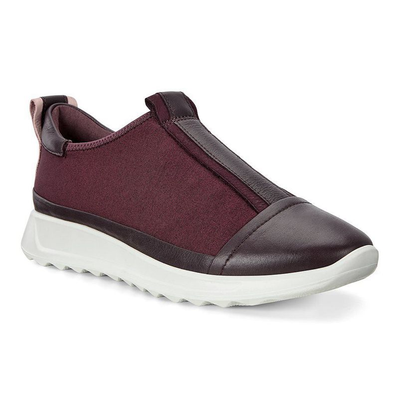 Women Ecco Flexure Runner W - Slip-Ons Purple - India CIXMNQ098